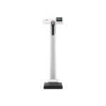 Seca 787 EMR-validated column scale with eye-level display, handrail-compatible-1