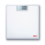 Seca 803 Digital flat scale with high-quality two-component rubber surface, black-1