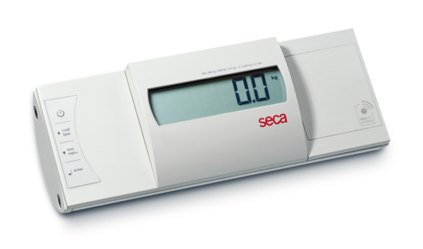 Seca 634 EMR-validated flat scale with extra-large platform