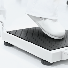 Seca 876 Digital flat scale with foot switches