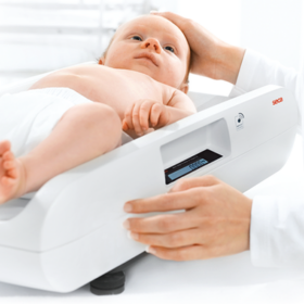 Seca 727 EMR-validated baby scale with fine graduation