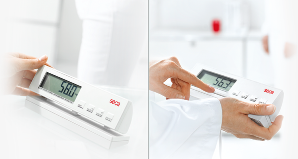 Seca 869 Digital flat scale with cable remote display