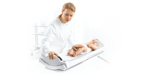 Seca 416 Infantometer for measuring babies and toddlers, inches/cm