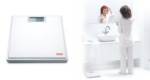 Seca 803 Digital flat scale with high-quality two-component rubber surface, white-2